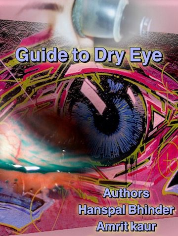 Dry eye book by Dr. Hans pal Bhinder
